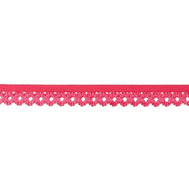 Spitzengummi 20 mm #magenta