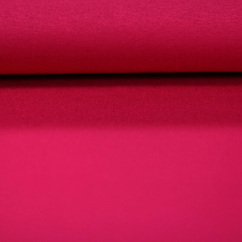 Bio Viskose-Jersey Uni #magenta