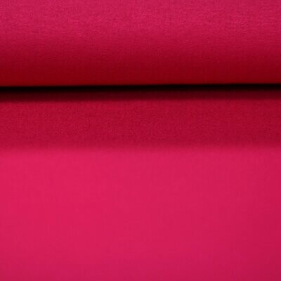 Bio Viskose-Jersey Uni #magenta