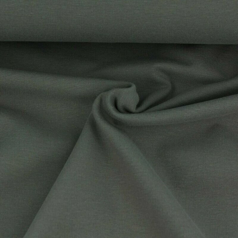 Bio Jersey Uni #taupe dunkel