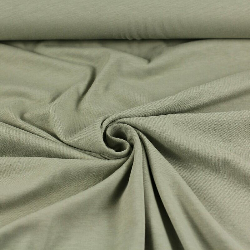 Bio Viskose-Jersey Uni #taupe