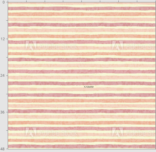 VB - EP Bio Jersey Irregular Stripes #berry cream