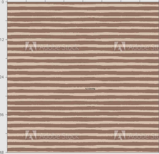 VB - EP Bio Jersey Irregular Stripes #chocolatte