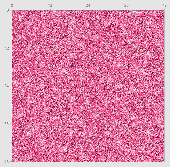VB - EP Bio Jersey Fake Glitzer - Shiny Gem #tourmaline pink