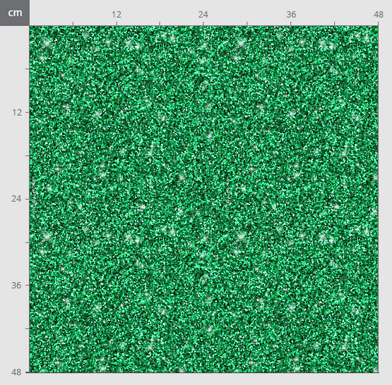 VB - EP Bio Jersey Fake Glitzer - Shiny Gem #malachite
