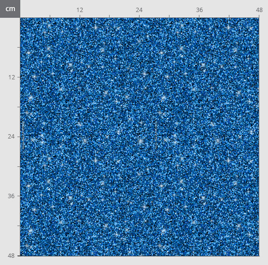 VB - EP Bio Jersey Fake Glitzer - Shiny Gem #lapis lazuli