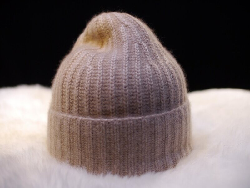 Kaschmir Deluxe Mütze beige No. 001_02 Kaschmir Deluxe Mütze beige No. 001_02
