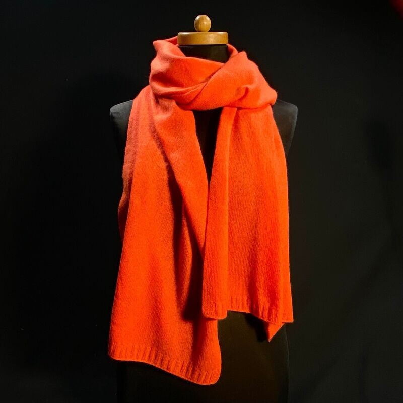 Kaschmir Schal orange No. 003_06 Kaschmir Schal orange No. 003_06