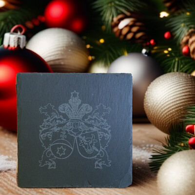 Gravure sur véritable ardoise