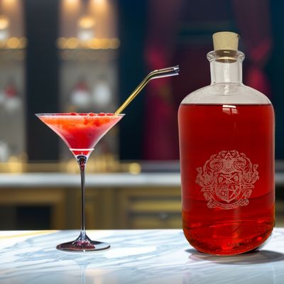 Bouteille en verre
