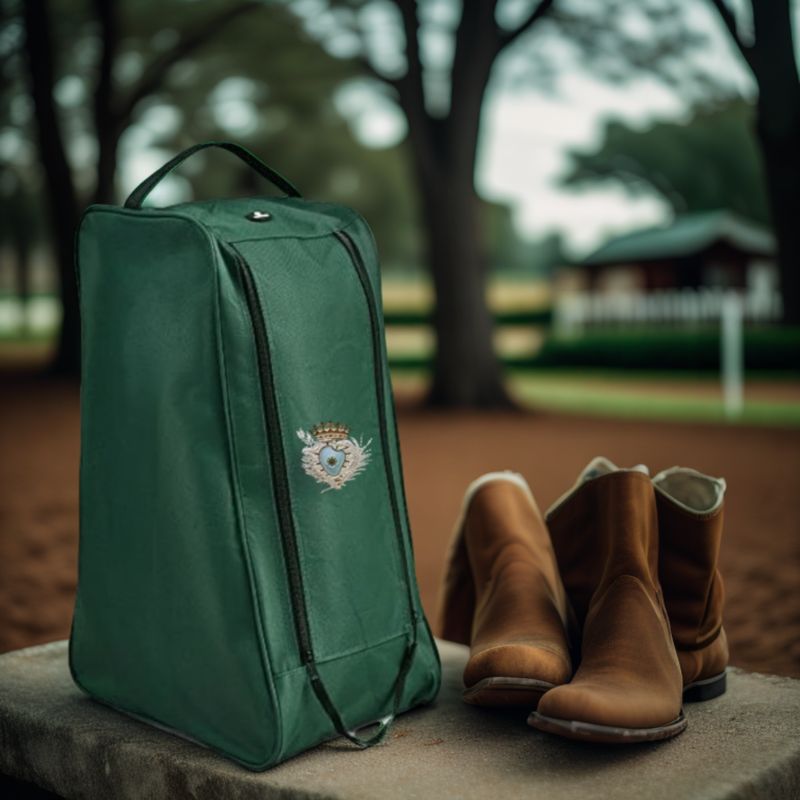 Housse pour bottes avec broderie