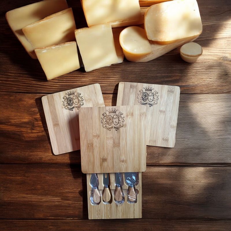 Plateau à fromage gravé