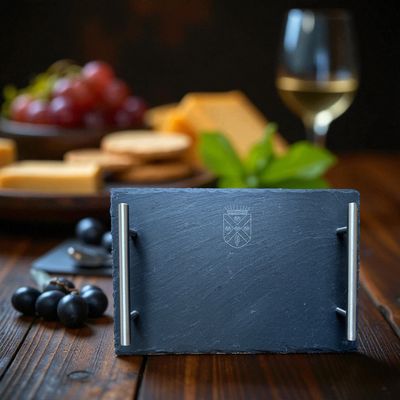 Gravure sur plateau en ardoise