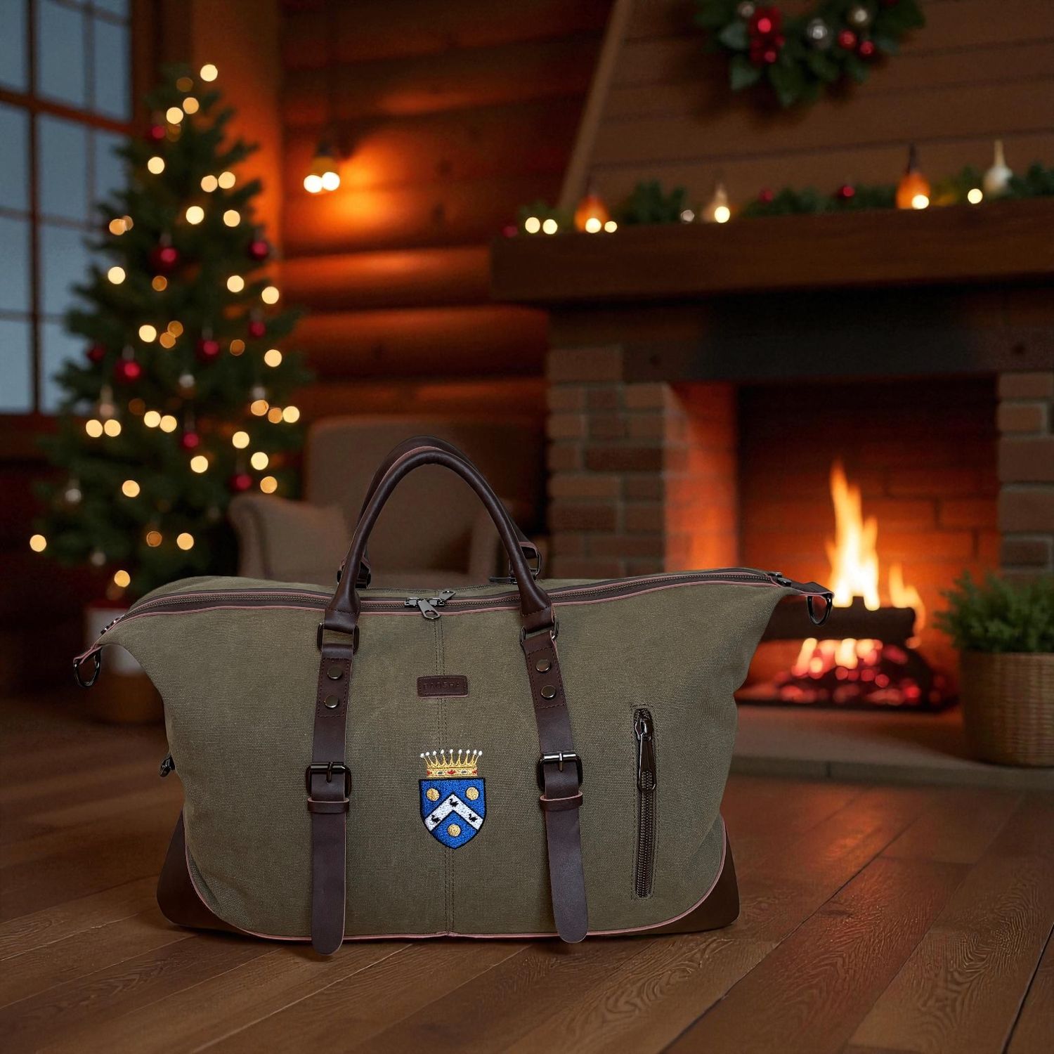 Elegant sac de voyage en toile robuste