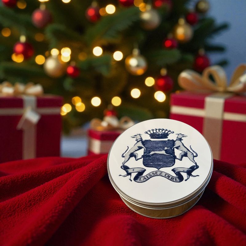 Boîte en métal avec impression