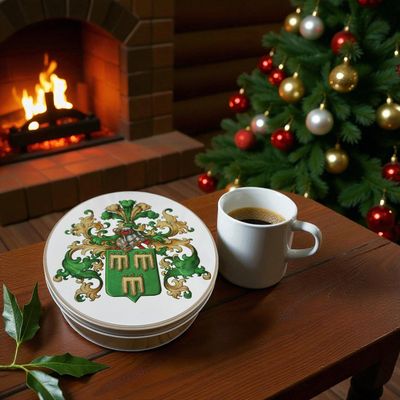 Boîte en métal avec impression