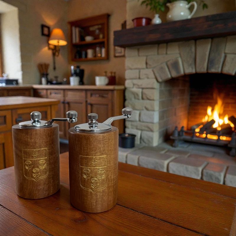 Moulin à gros sel ou poivre (2Pcs)