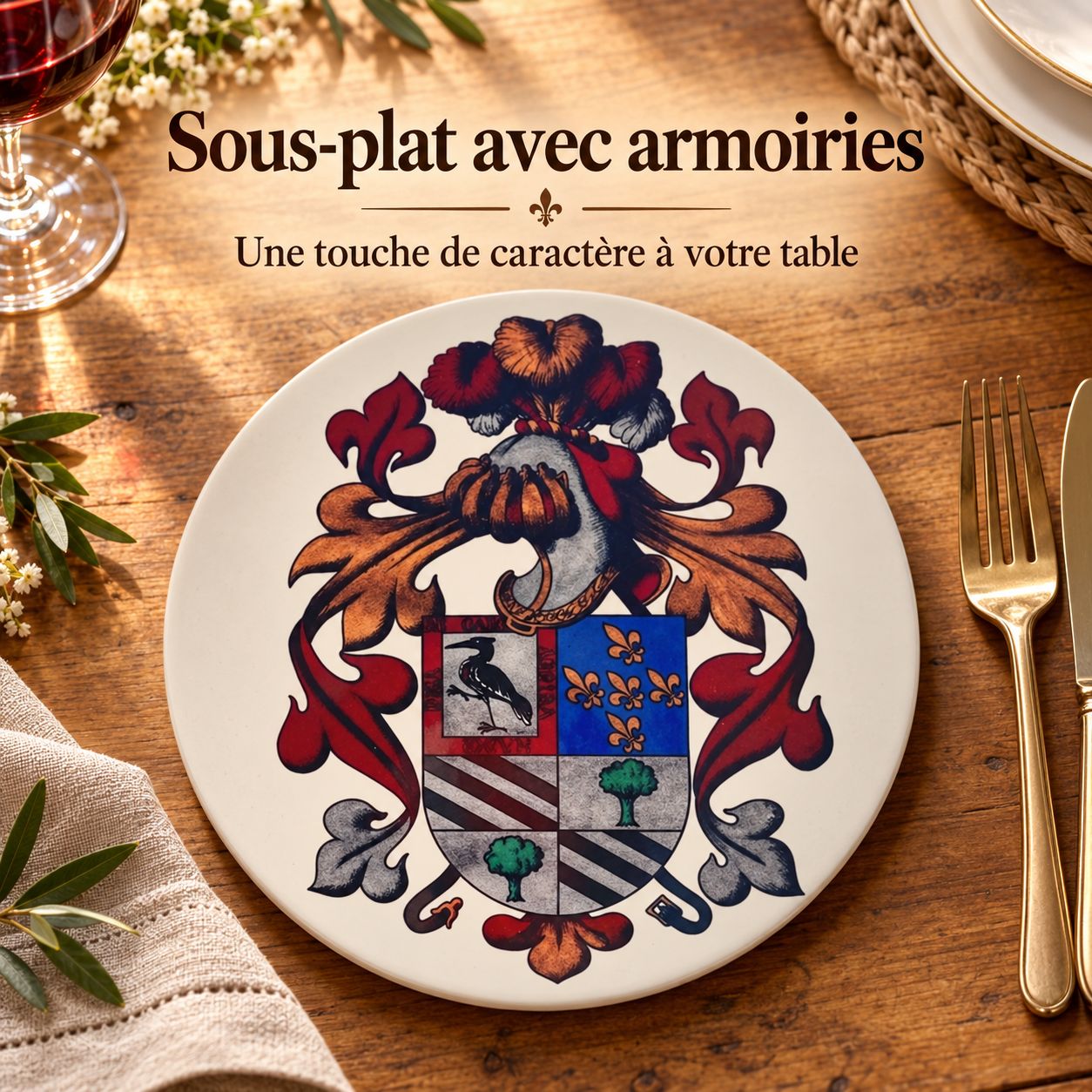 Sous-casserole en céramique