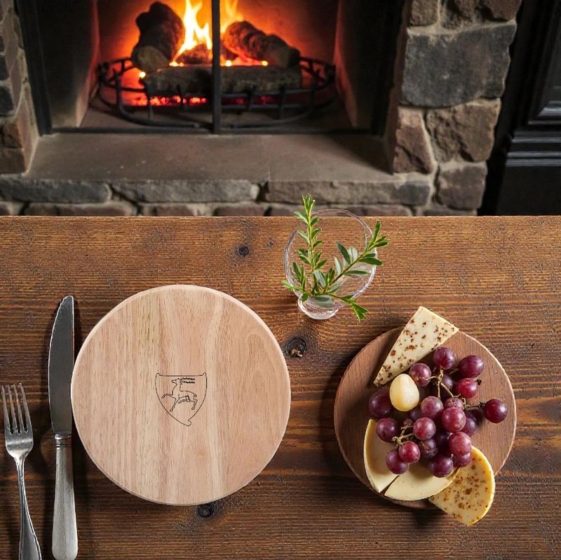 Plateau à fromage gravé