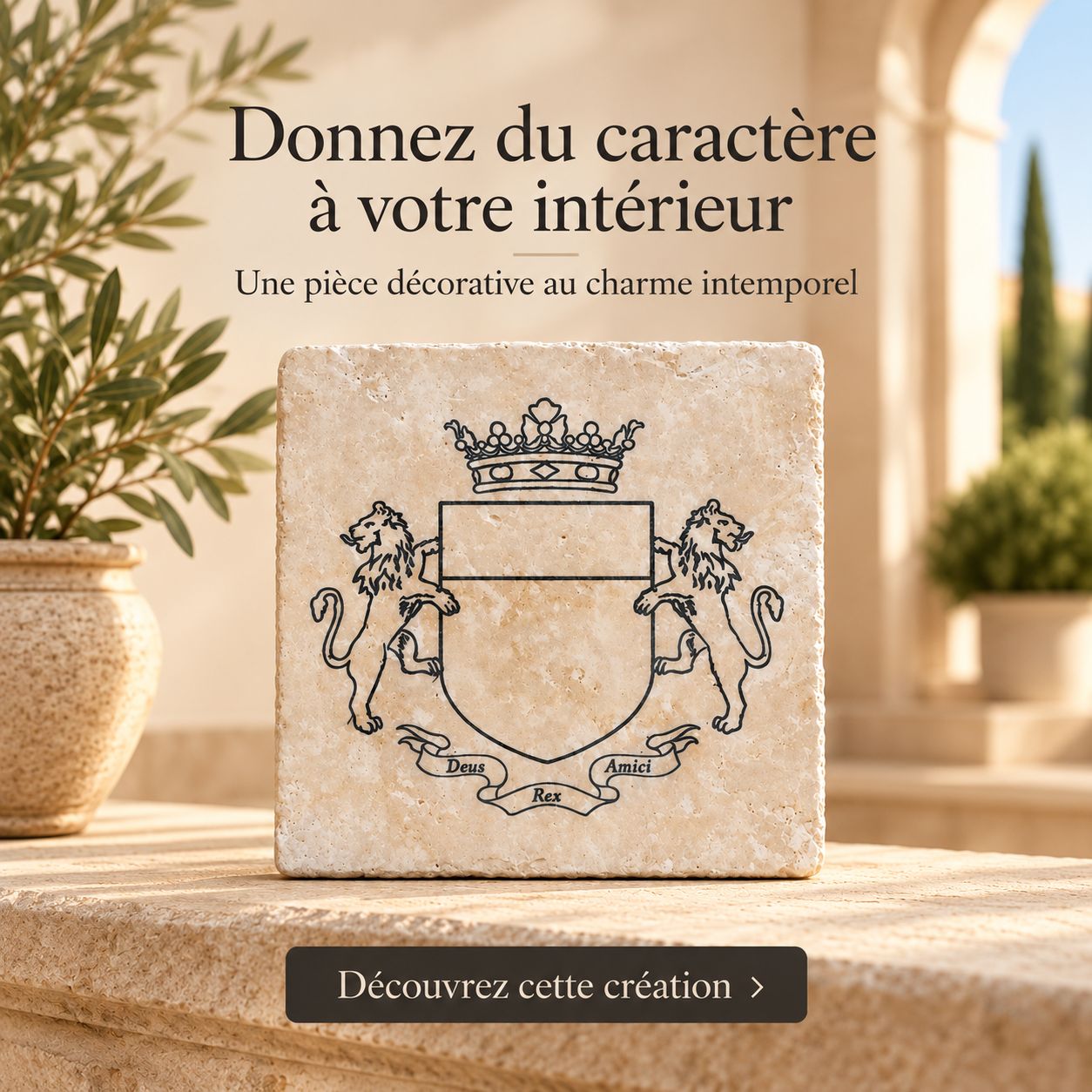 Gravure sur marbre