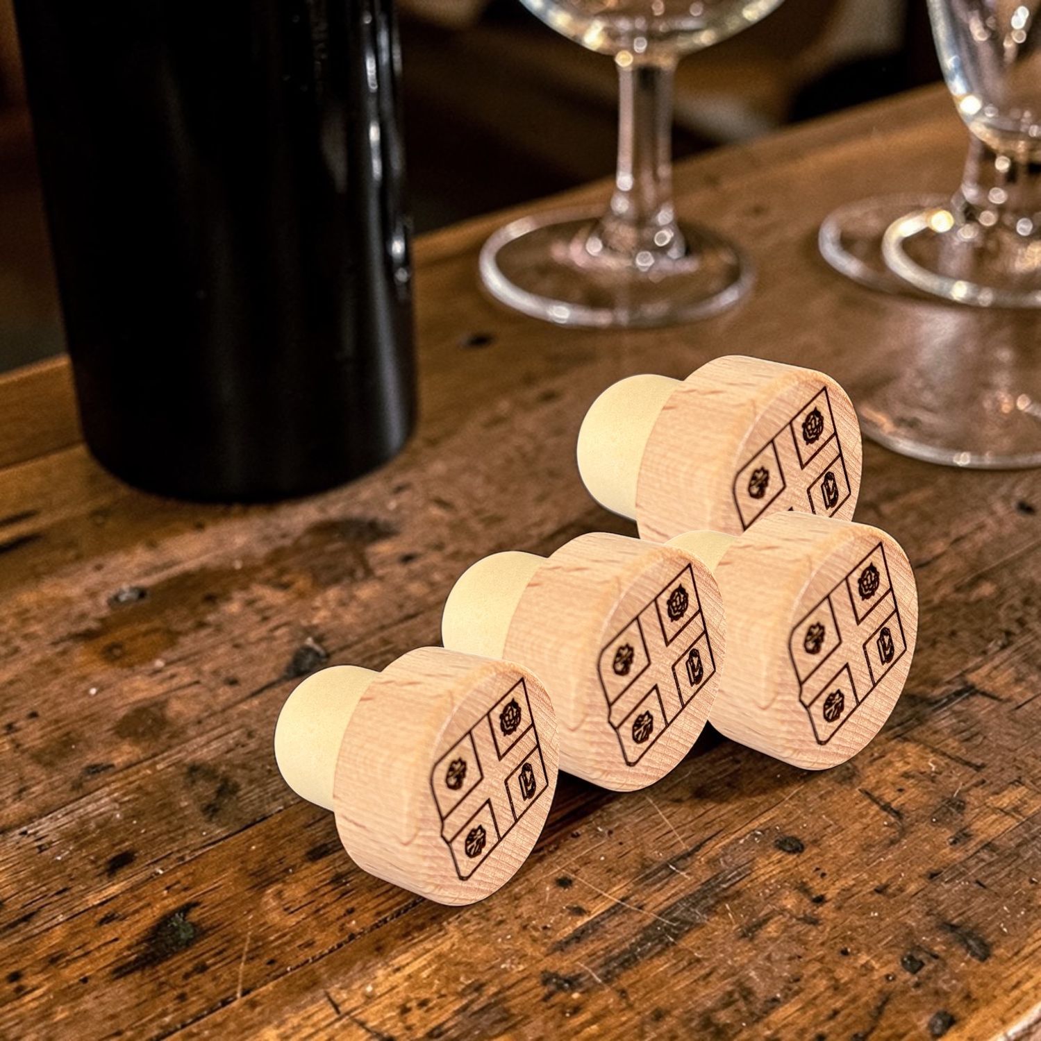 Bouchon gravé (10 pcs)