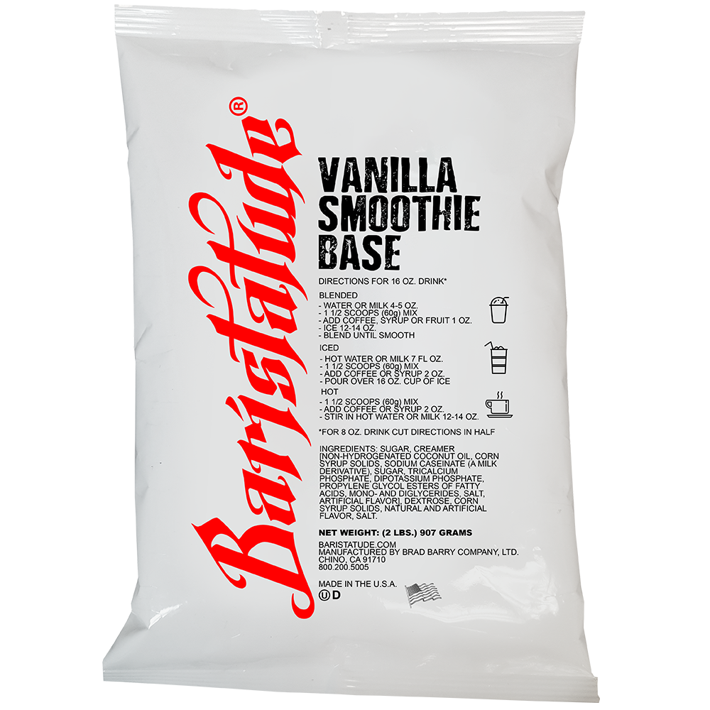 Vanilla Smoothie Base Mix 2 lbs.