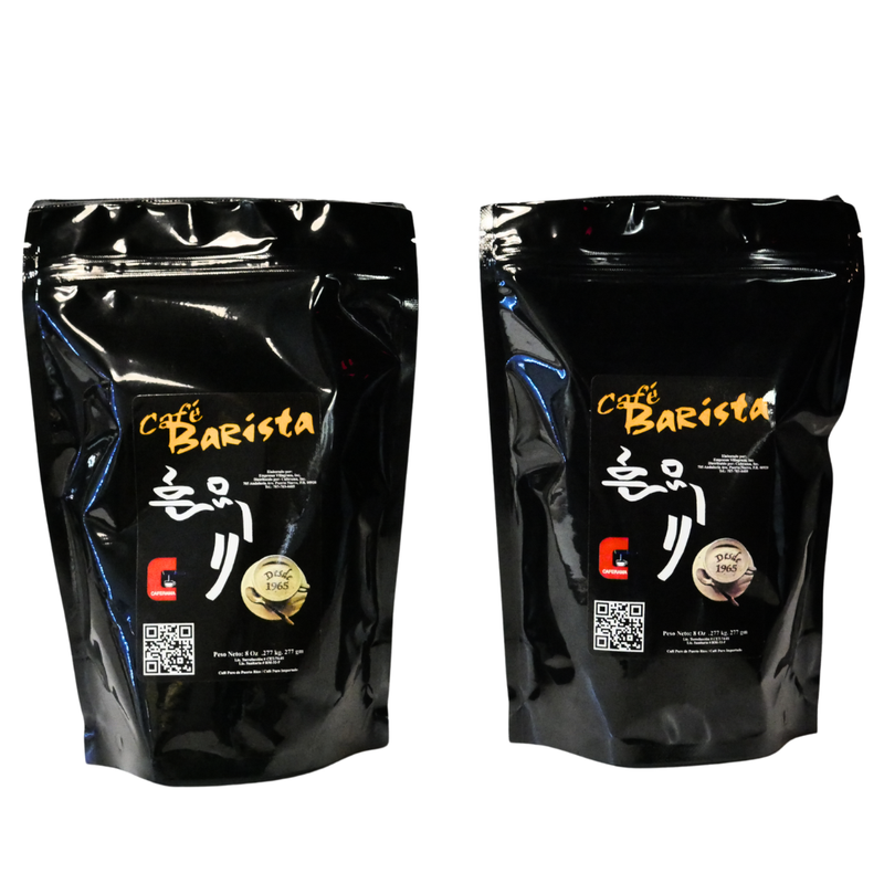 Café Barista Dark Roast Grano 8oz