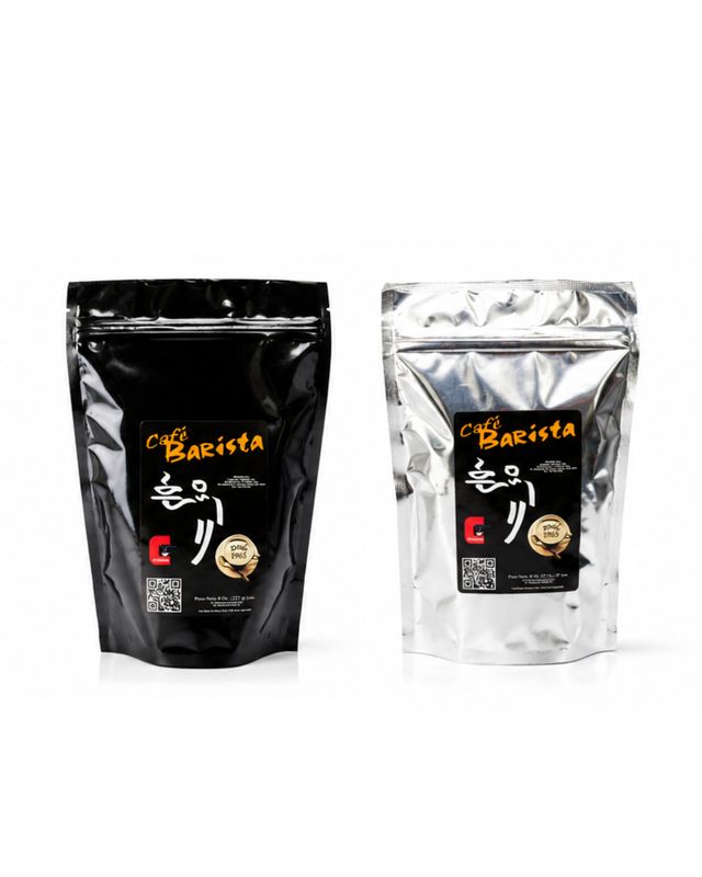 Café Barista Dark Roast y Medium Roast Molido 8oz