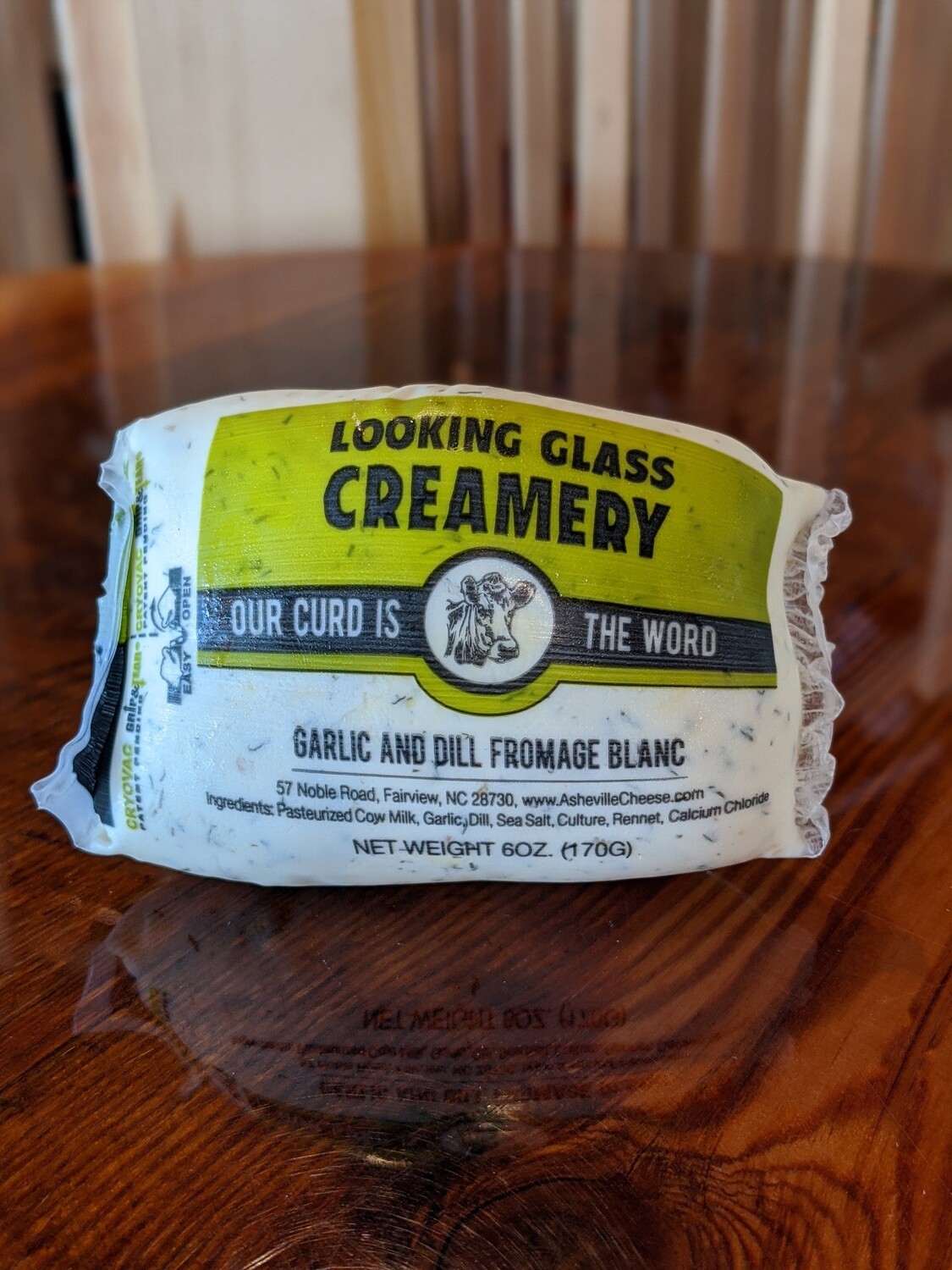 Looking Glass Creamery Garlic-Dill Fromage Blanc (6oz)