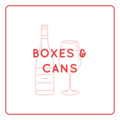 Boxed and Canned Wine