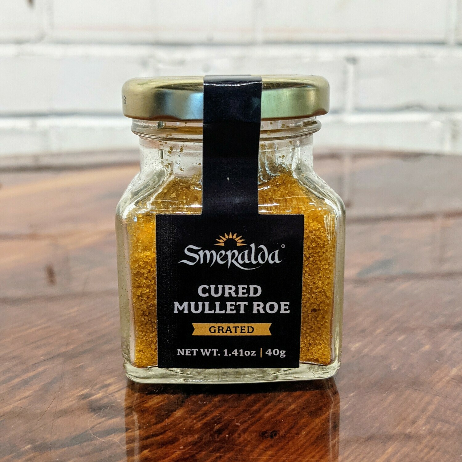 Smeralda Cured Mullet Roe (Bottarga) (40g jar)
