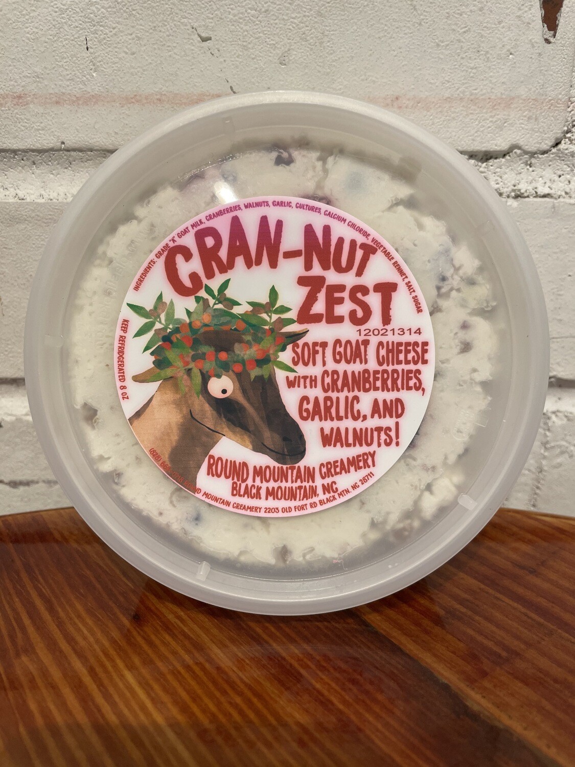 Round Mountain Creamery Cran-Nut Zest (8oz)