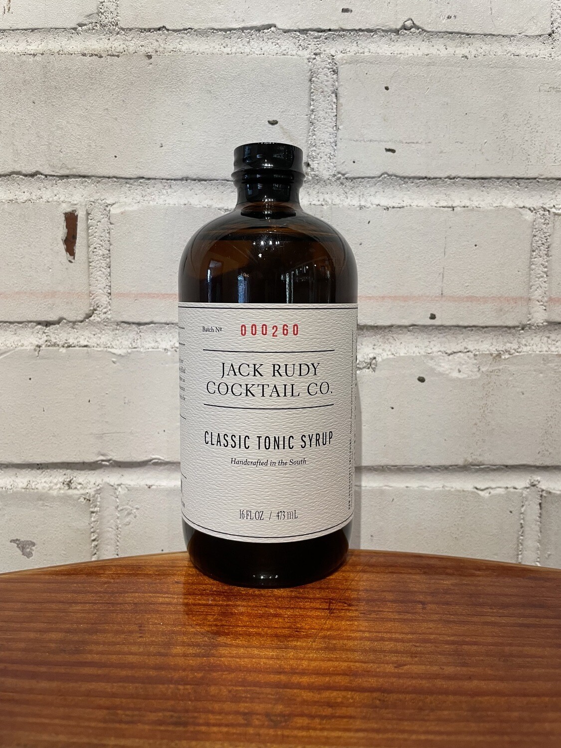 Jack Rudy Classic Tonic Syrup