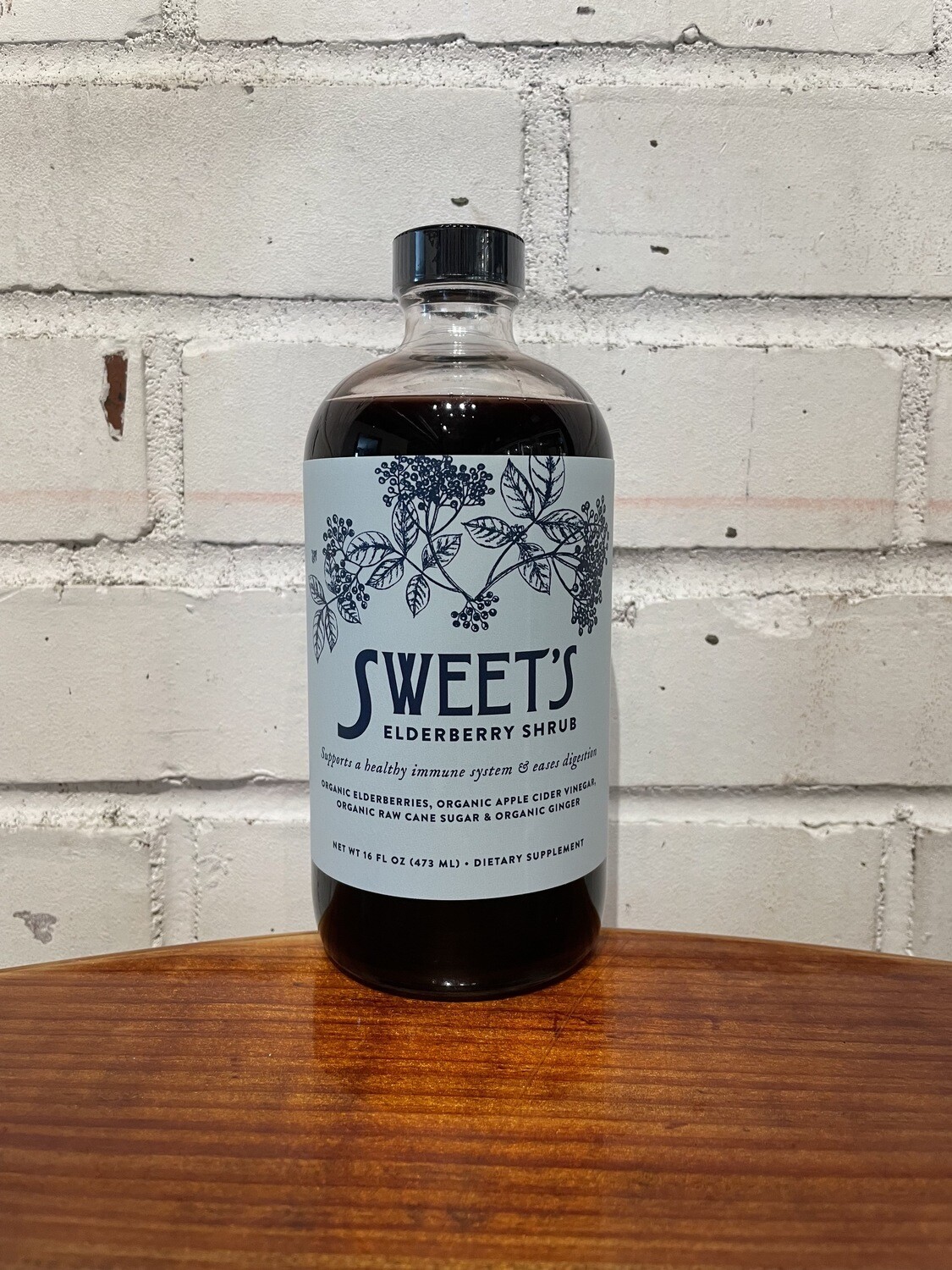 Sweet's Elderberry Shrub (16oz)