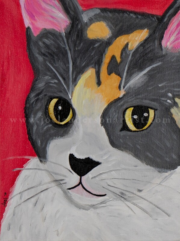 Kitty Cat in Red
