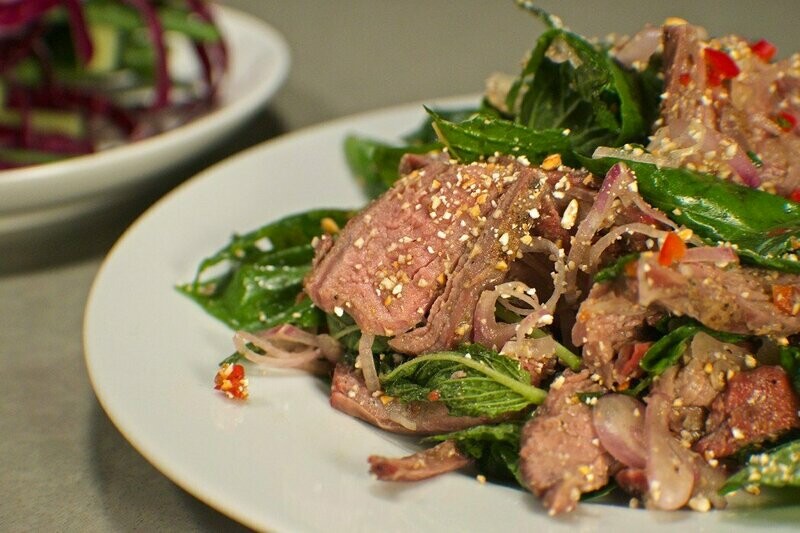 Nom Tok – THAI BEEF SALAD