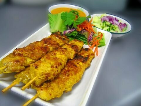 Chicken Satay Skewers