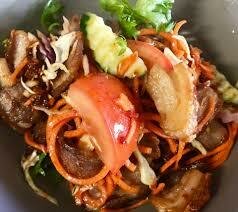 Yum Moo Grob – CRISPY PORK SALAD