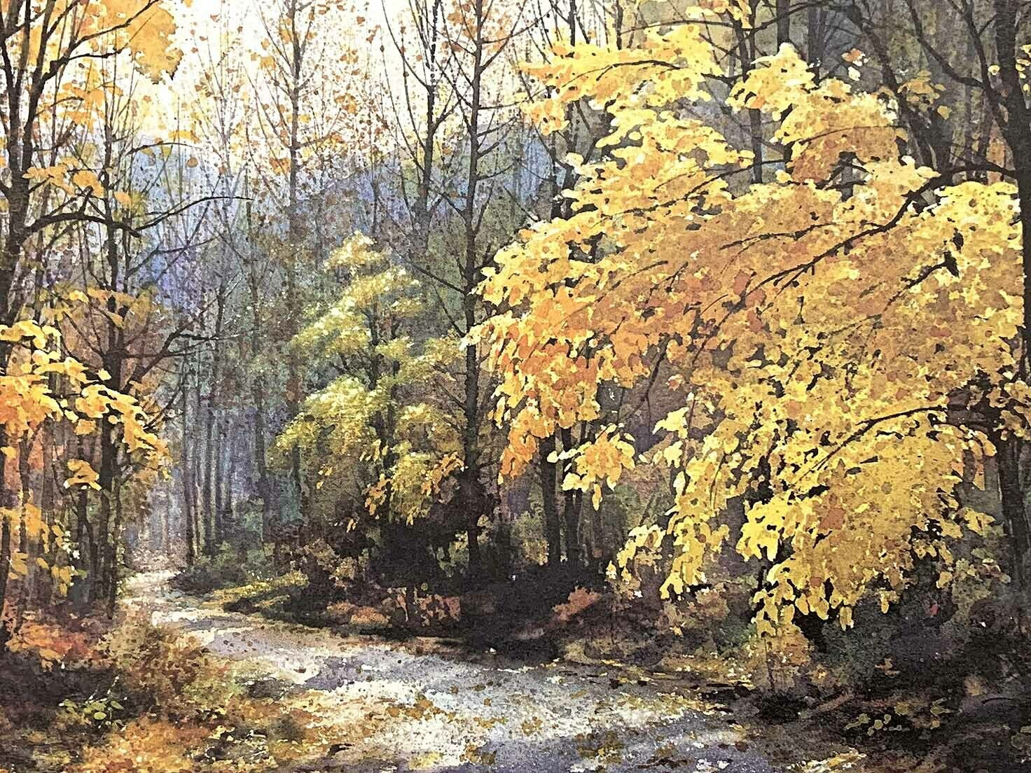 OCTOBER GOLD - Litho-14 x 10 ½