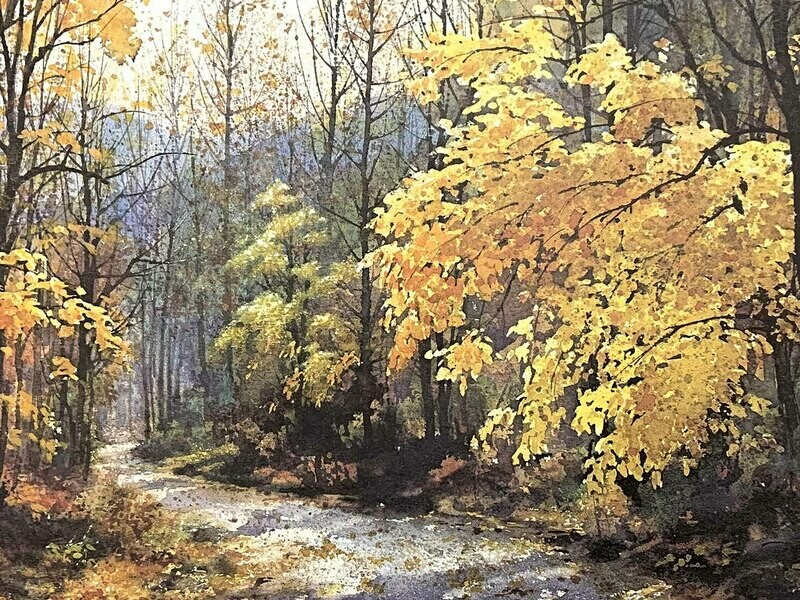 OCTOBER GOLD - Litho-14 x 10 ½