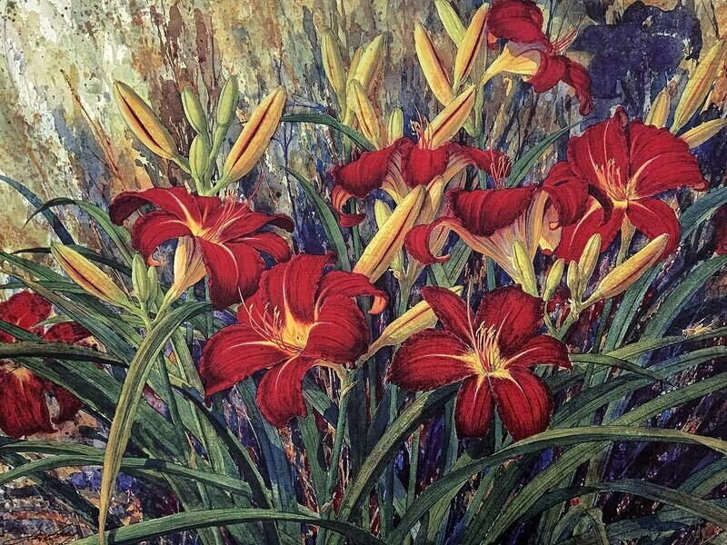 SUMMER DAYS - Litho-23 x 17