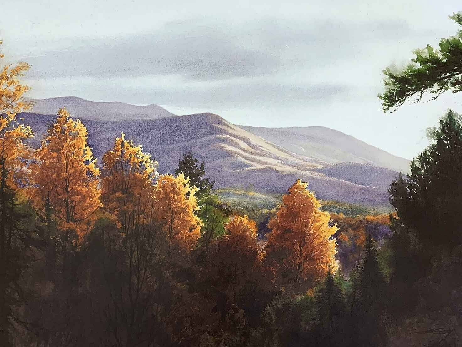 OF THE MOUNTAINS - Litho-27 x 18