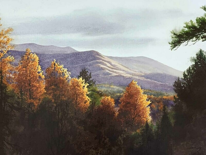 OF THE MOUNTAINS - Litho-27 x 18