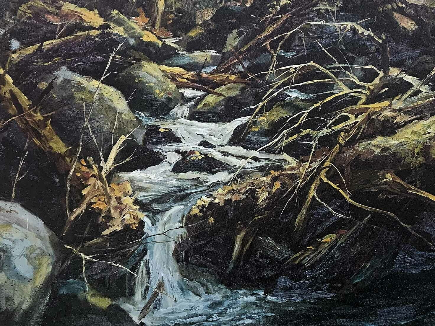 QUIET MORNING - Litho-20 x 13 ½