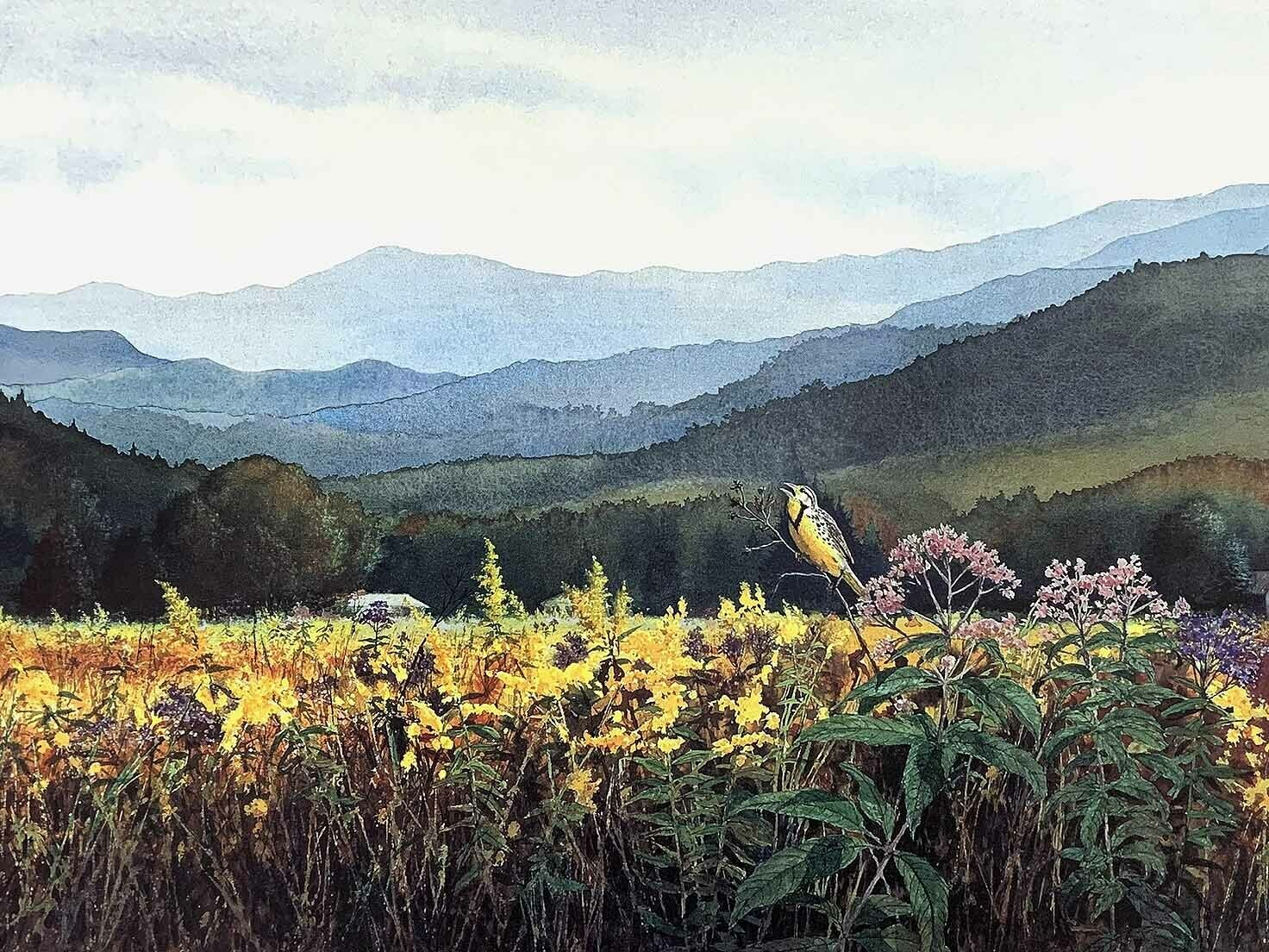 SEPTEMBER SONG - Litho-22 ½ x 12