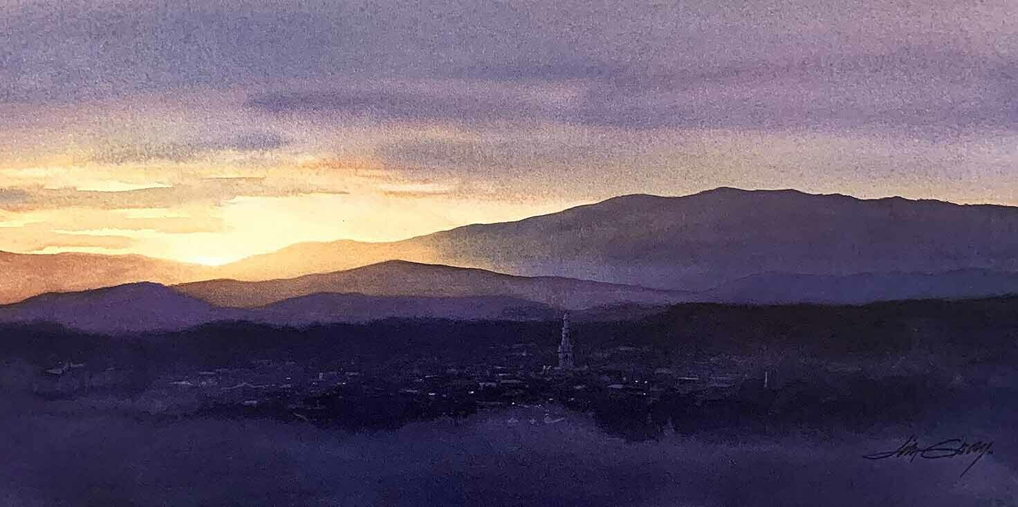 SUNRISE - Litho-21 x 9