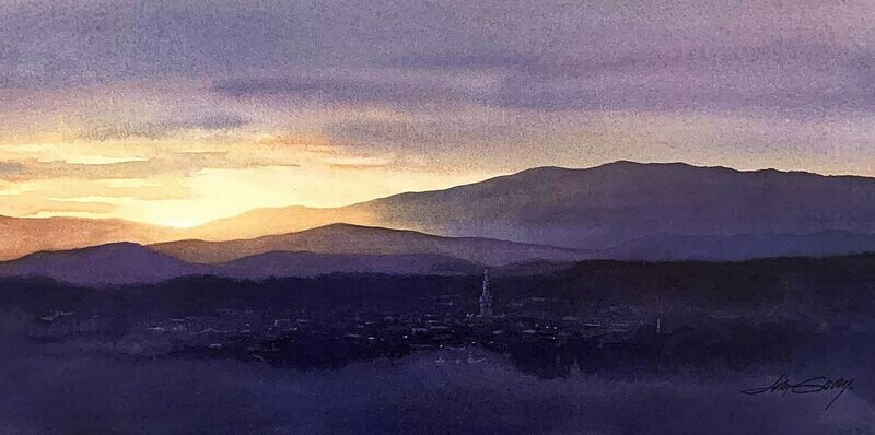SUNRISE - Litho-21 x 9