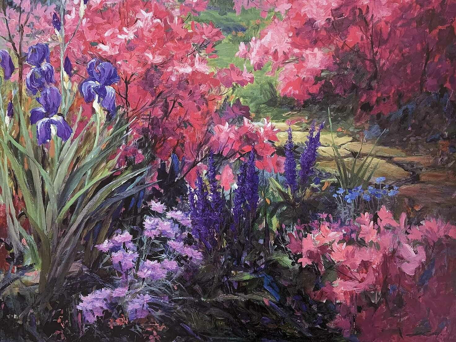 APRIL AND MAY - Litho-25.5 x 20