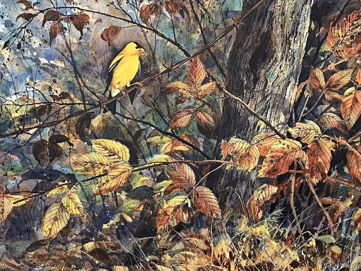 AUTUMN SONG - Litho-23 x 17