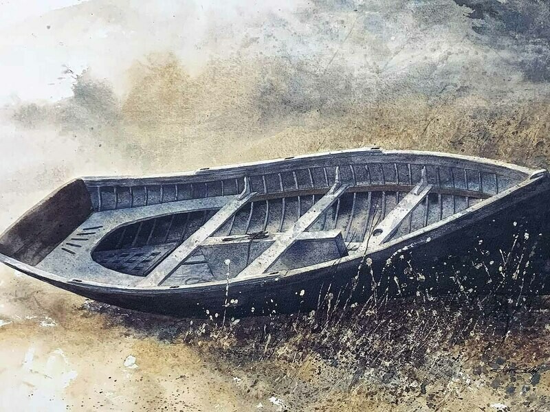 BEACHED - Litho-20 x 13 ½